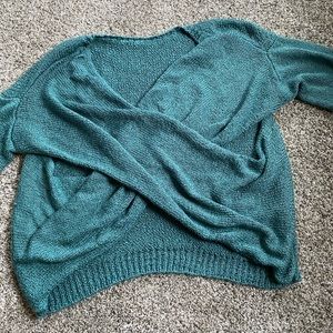 Forever 21 Medium criss cross sweater.